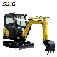 1.8ton 2ton 2.5tonne 3ton 3.5tonne 4ton CE Hydraulic Home Garden 360 Micro Used Kubota Engine Escavatore Small Digger Mini Bagger Crawler Excavator