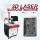 Deep Engraving Metal Fiber Laser Marking Machine 3D Laser Engraving Machine Price