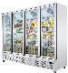  -18/24º C Standing-up Vertical Display Deep Chest Freezer with Colorful LED
