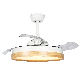  Dimmable and Invisble Ceiling Fan Light DC Motor, Bluetooth APP Control F3122
