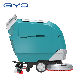 Industrial Battery Powered Cleaning Machine Single Disc Electric Walk Behind Floor Scrubber