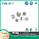 TLS3423 M3 Welding Tab Terminal Pure Copper Tinned Soldering Terminal Wire Connector Four Pins PCB Wire Connector Screw Terminal