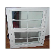  Single Glaze UPVC Window Profile and Frame House Glass Windows