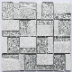 New Design Glass Stone Mosaic Marble Tile Silver Color Mosaico