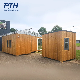  Customized Flat-Pack 10FT 20FT 16FT 40FT Prefab House Container House with Roll-up Shutter