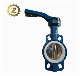  CF8 Disc Ductile Iron Body EPDM Seat Wafer Butterfly Valve