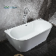  Greengoods Sanitary Ware CE Bath 170cm Back to Wall Acrylic Freestanding Bathtub