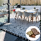  High Quality Outdoor Classic Round Hole WPC Garden Composite Decking