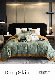  Premium 100s Cotton Oil Painting Style Bedding Set with High-End Luxury Printing