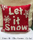  Custom Embroidery Cotton Christmas Pillow Cushion Used for Home Decoration and Cars
