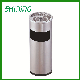 10liter Ground Dustbin with Stainless Steel (YH-41A)