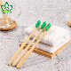  Free Sample Custom Wholesale Biodegradable Eco Friendly Black Soft Bamboo Toothbrush