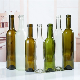 High Quality Empty 750 Ml Clear Antique Green Bordeaux Glass Wine Bottles