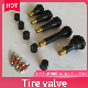 Snap-in Tire Valves Tr413 Tr414 Tyre Consumables Brass Tyre Valve Stem Schrader Valve Aluminum Alloy Tubeless Tire Valve