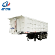  China 3 Axle 4 Axle 20 Ton 30 Ton 100 Ton Cylinder End Rear Tipper Dump Tipping Tractor Truck Semi Trailer