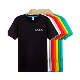  Custom Wholesale Mens Blank 100% Cotton Tshirt High Quality Plain Plus Size T-Shirtsl for Men