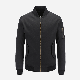  Effortless Style and Versatility The Ultimate Black Cardigan Baseball Jacket