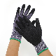  CE 15 Gauge Spandex Plus Nylon Liner with Nitrile Sandy Coated Gloves