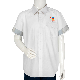  Custom Durable Cotton CVC Shop Staff Dress Shirts with Reflective Safety Belt