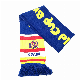  Unisex High Quality Customized Jacquard Acrylic Knitted Sports Soccer Football Fans Scarf