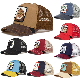  5 Panel Animal Baseball Cap Cartoon Sunscreen Mesh Embroidery Trucker Black Panther Rooster Wolf Hat