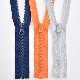 Colorful #5 Custom Length Open End Garment Zipper Resin Zipper Plastic Zipper