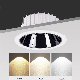  Embedded 7W/10W/15W/20W/30W/40W Downlight Anti-Glare SMD Ceiling Lamp LED Indoor Commercial Lighting