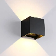 Square Waterproof IP65 Wall Lamps Aluminum up and Down LED Wall Light