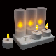 2023 Hottest Yellow Color Electric Religion Candle