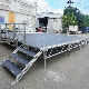 Outdoor Aluminum Mobile Aluminum Alloy Portable Wooden Stage for Performance Truss