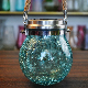  Blue Ice Crack Ball Shape LED Glass Decoration Lamp for Christmas Festival