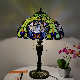  40cm Tiffany Table Lamp Flower Lampshade Bedroom Bedside Lamp (WH-TTB-36)