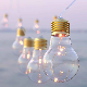 LED Transparent Bulb Outdoor Garden Waterproof Light String with CE RoHS