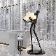 Modern Hotel Standing Light Model Man LED Floor Lamp