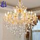 K9 Pink/Blue/Red/Gold/Clear Crystal Classical Traditional Ceiling Light Chandelier (9901B)