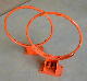  Solid Steel Portable Frame Hoop Basketball Ring Spring Rim Fiba Standard Outdoor Basketball Ring and Net