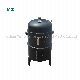 3 in 1 Vertical Cylinder Barrel Charcoal Smoker BBQ Grill with Built in Thermometer