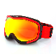  Mirror Coated Snow Goggles UV400 Snowboard Goggles Anti-Fog Ski Goggles Protective Snow Sports Safety Goggles