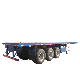  Vehicle Master 30 40 50 60 70 80 Tons 2 3 4 Axles 20 40 45FT Flatbed Container Truck Semi Trailer