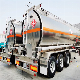  45000 50000 Liters Three Axle Aluminium Alloy Fuel Tank Truck Trailer Oil Tanks Trailer