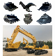  Excavator Components Multifunctional Cleaning Bucket with 4-Thumb Grab