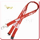 Hot Selling Promotional Gift Silk Screen Printed Sublimation Polyester Nylon Fabric Lanyard