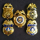  OEM Wholesale Promotional Metal Lapel Pin Custom Security Police Gift Button Badges
