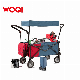 Woqi Heavy-Duty Sports Wheel Folding Cart, Suitable for Grocery Stores, Camping, Hiking