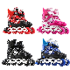 Hot Selling Adjustable Kids Roller Skates Shoes Roller Skates 4 Wheels Inline Roller Skate for Children manufacturer