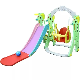 2022 New Design Plastic Indoor Playground Kids Swing Slides manufacturer