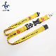  Polyester Strap Printed Design Fabric Lanyard Badge Holder