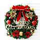 Christmas Decorations Wreathwindow Arrangement Door Hanging