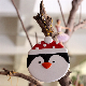 Christmas Tree Ornament Decoration Hanging Small Snowman Snowflake