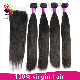  Wholesale Natural Color Brazilian Virgin Straight Human Hair Extensions